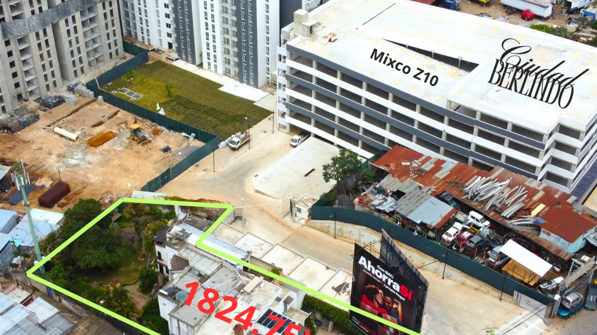 Terreno con construcción en Venta, Mixco, Zona 10